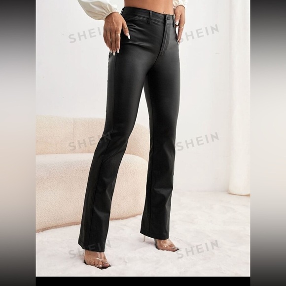 AA apperloth faux leather flare pants- XL - Picture 1 of 6